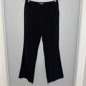 *3 for $15* New York And Co Dress Pants Woman’s 8 Black White Polka Dots Stretch